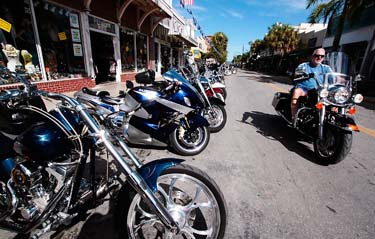 Poker Run 2009 photo - Duval Street, Key West